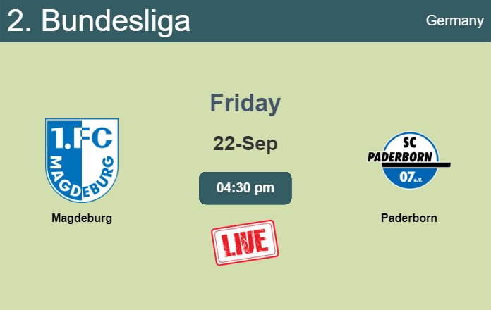 How to watch Magdeburg vs. Paderborn on live stream and at what time