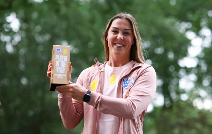 Manchester United's Mary Earps Wins Englands Best Women Player Award