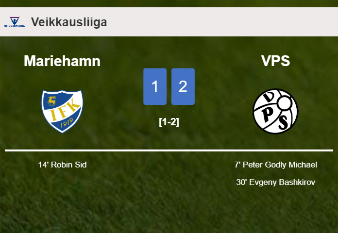 VPS tops Mariehamn 2-1