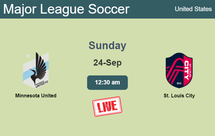 How to watch Minnesota United vs. St. Louis City on live stream and at what time