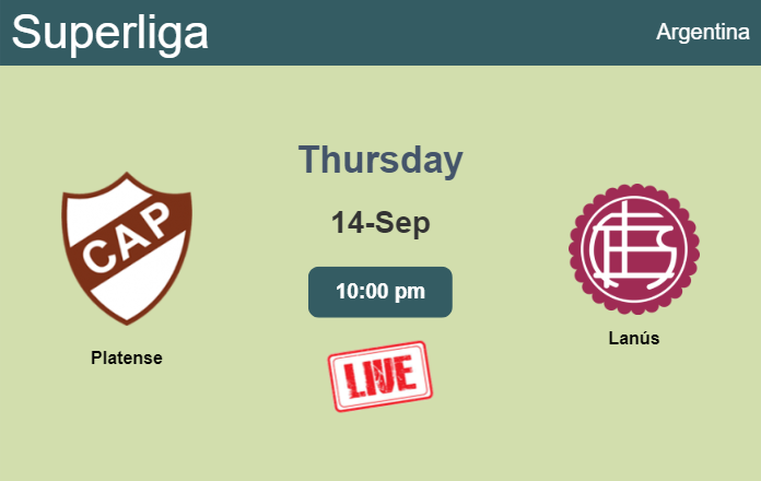 How to watch Platense vs. Lanús on live stream and at what time