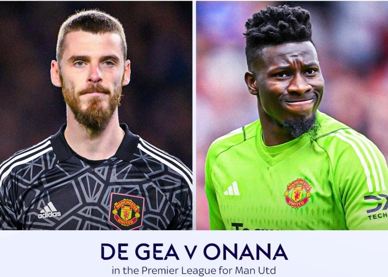Sky Sport Compares André Onana With David De Gea