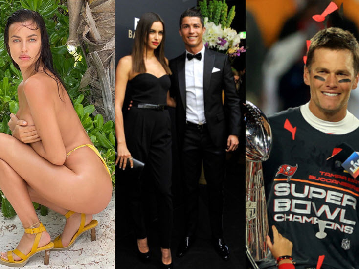 Tom Brady's Apartment Visit By Cristiano Ronaldo's Ex Irina Shayk Sparks Rumors