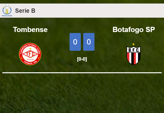 Tombense draws 0-0 with Botafogo SP on Saturday