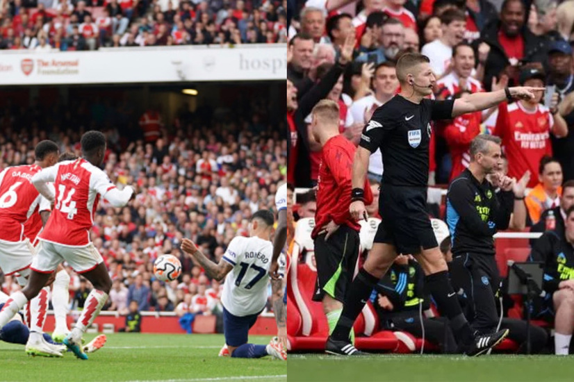 Tottenham Fans Express Outrage Over Controversial Handball Decision In North London Derby