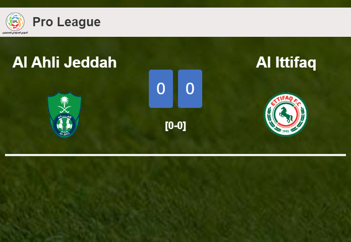 Al Ahli Jeddah draws 0-0 with Al Ittifaq on Saturday