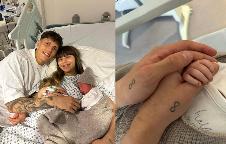 Alejandro Garnacho Celebrates Birth Of His First Child