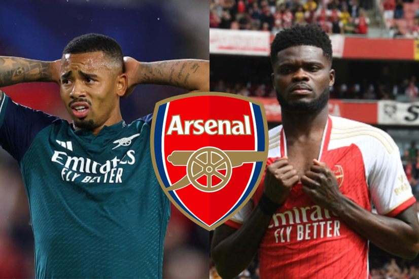 Arsenal Hit By Injury Blow: Gabriel Jesus And Thomas Partey Out Of Action