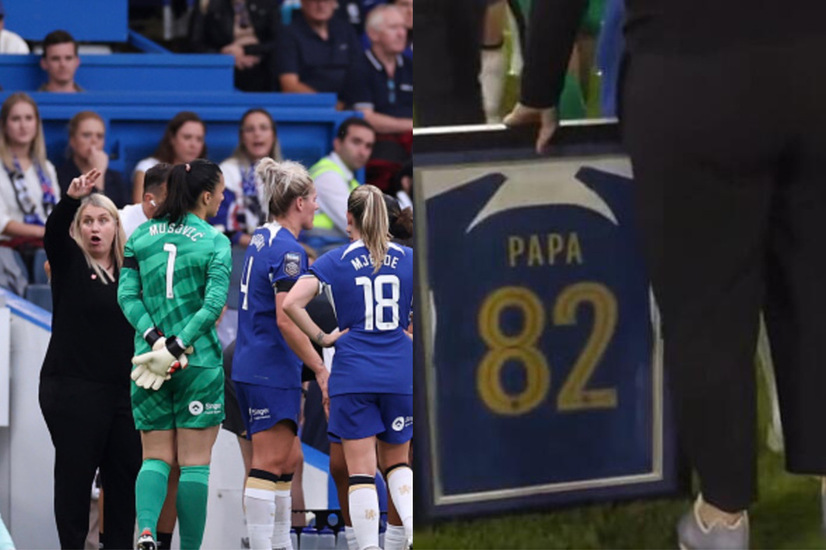 Chelsea Women’s Manager Emma Hayes Emotional As Players Pay Tribute To Late Father