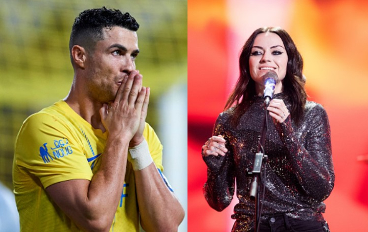 Cristiano Ronaldo Boosts British Singer Amy's Rank In Saudi