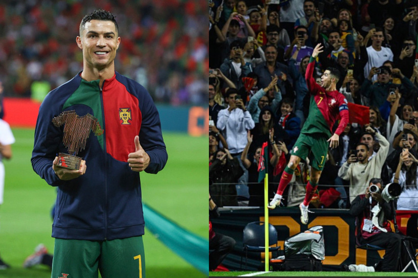 Cristiano Ronaldo Makes History With 125th International Goal For Portugal