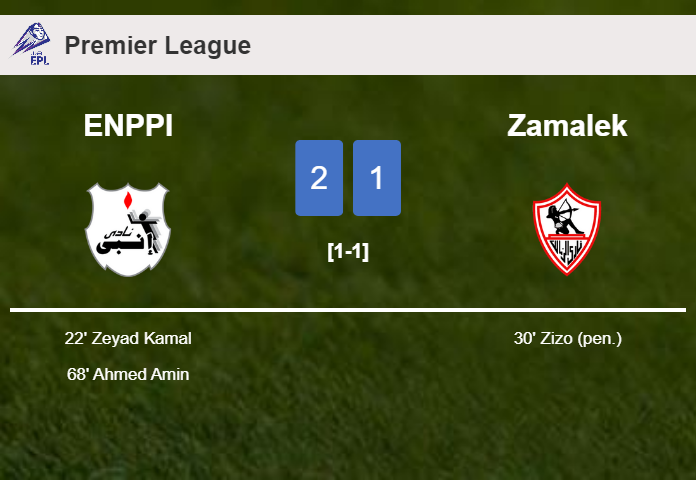 ENPPI tops Zamalek 2-1
