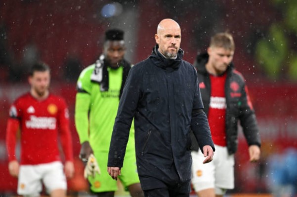 Erik Ten Hag Makes United Players To Sit And Listen To Manchester City Celebrations