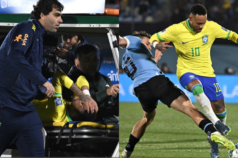 Neymar Jr Suffers Injury Blow In Brazil Uruguay World Cup Qualifier