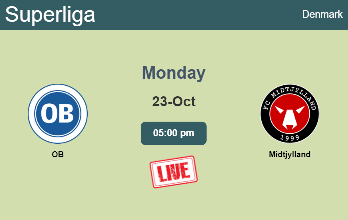 How to watch OB vs. Midtjylland on live stream and at what time