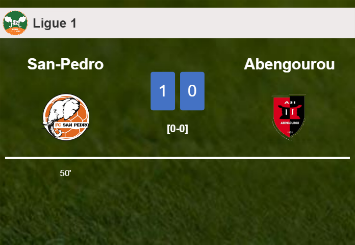 San-Pedro defeats Abengourou 1-0 with a goal scored by 