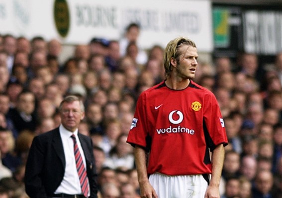 Sir Alex Ferguson And David Beckham