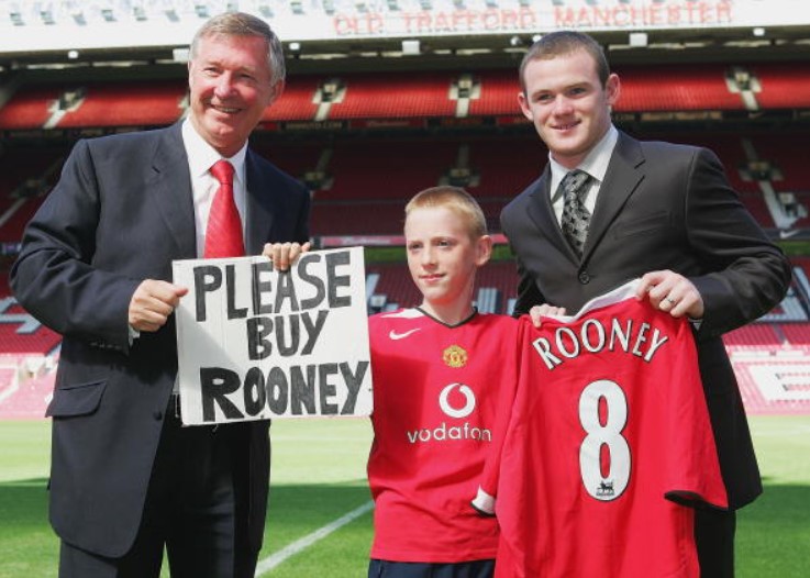 Sir Alex Ferguson Signing Wayne Rooney