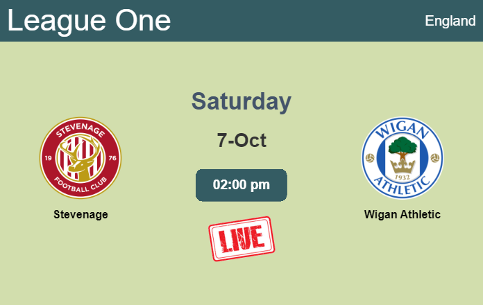 How to watch Stevenage vs. Wigan Athletic on live stream and at what time