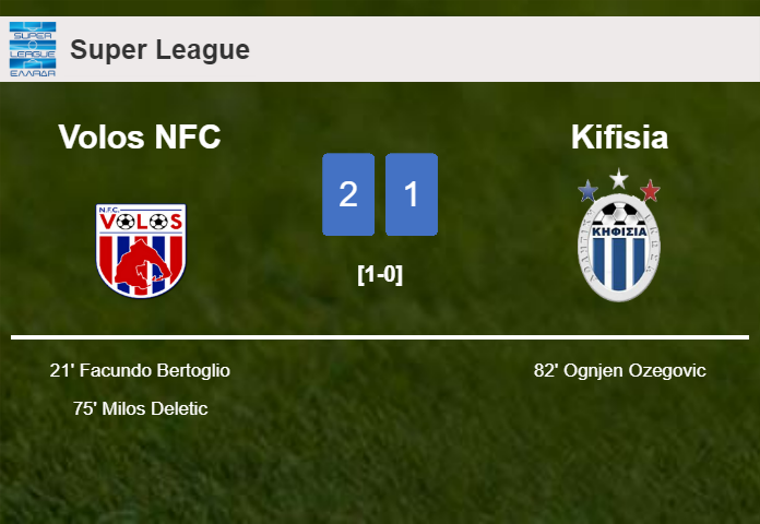 Volos NFC tops Kifisia 2-1