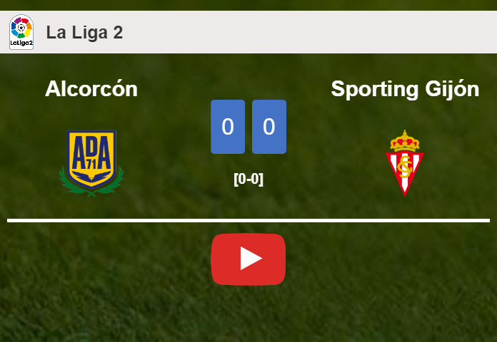 Alcorcón stops Sporting Gijón with a 0-0 draw. HIGHLIGHTS