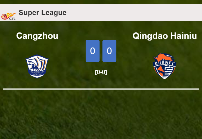 Cangzhou draws 0-0 with Qingdao Hainiu with Oscar Taty Maritu missing a penalt