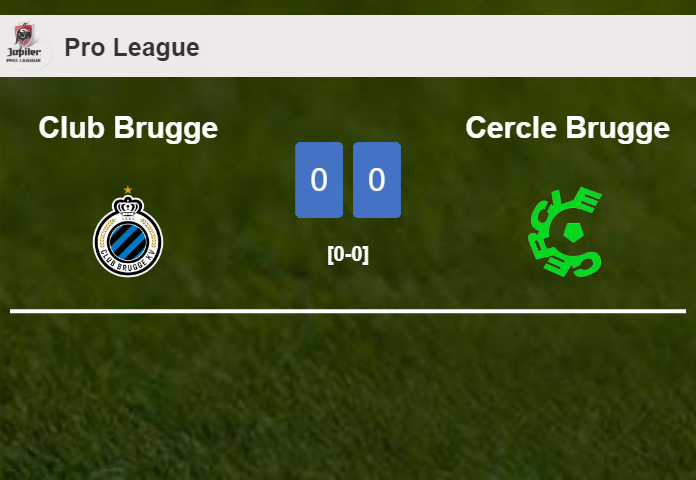Club Brugge draws 0-0 with Cercle Brugge on Sunday
