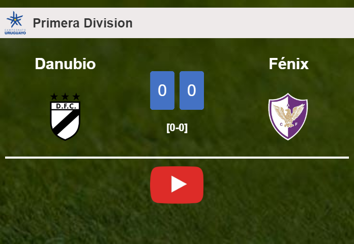 Danubio draws 0-0 with Fénix on Saturday. HIGHLIGHTS