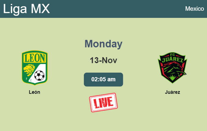 How to watch León vs. Juárez on live stream and at what time