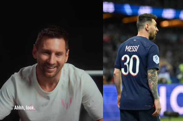 Lionel Messi Says He Missed No. 10 While Playing For Psg With No. 30