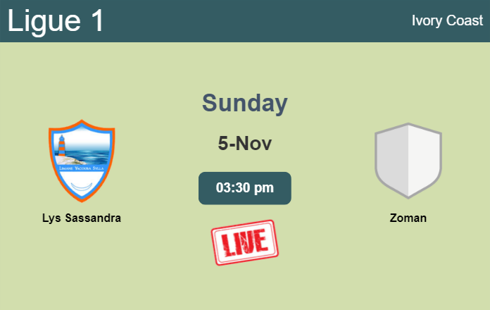 How to watch Lys Sassandra vs. Zoman on live stream and at what time