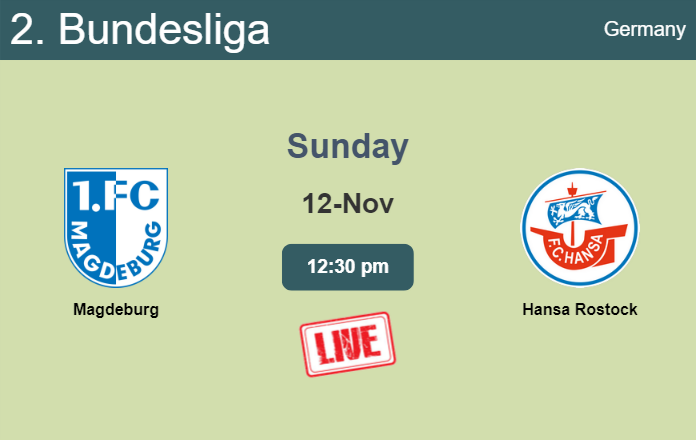 How to watch Magdeburg vs. Hansa Rostock on live stream and at what time