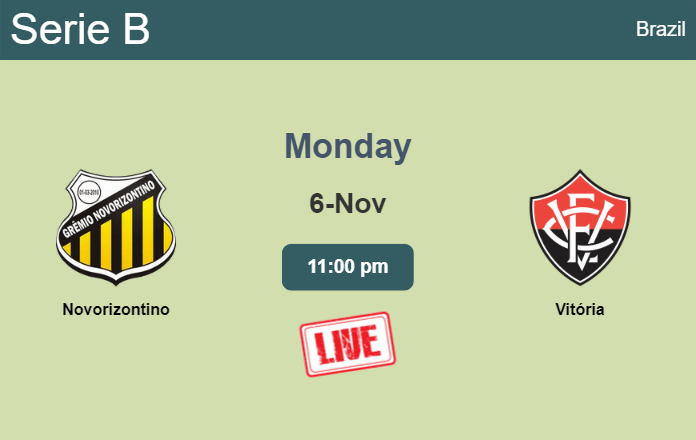 How to watch Novorizontino vs. Vitória on live stream and at what time