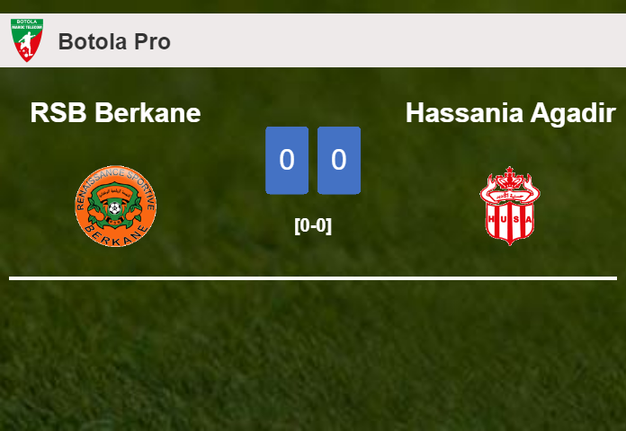 Hassania Agadir stops RSB Berkane with a 0-0 draw