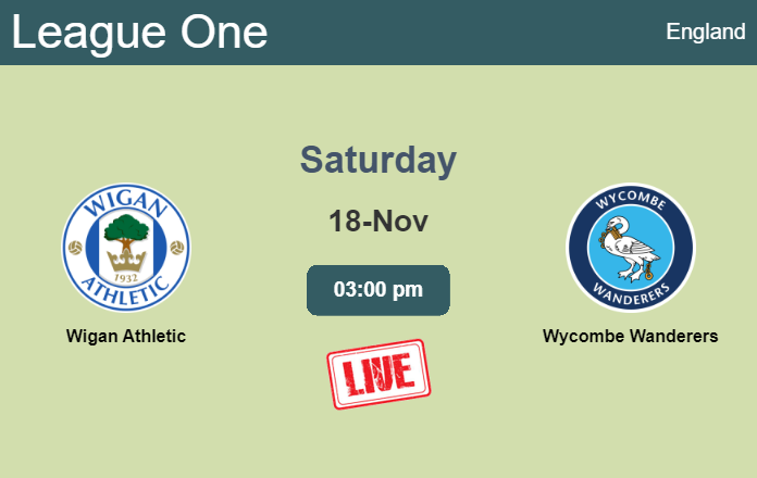 How to watch Wigan Athletic vs. Wycombe Wanderers on live stream and at what time