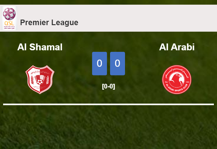 Al Shamal draws 0-0 with Al Arabi on Wednesday