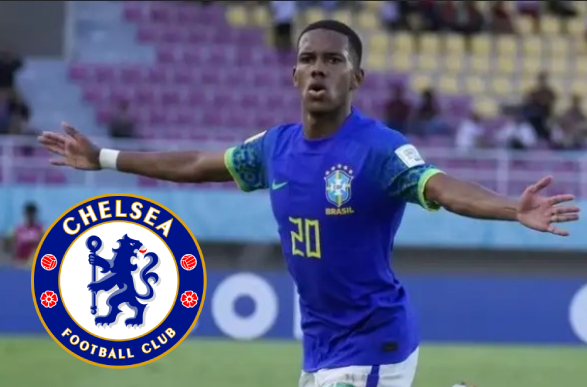 Chelsea Targeting 16 Year Old Brazilian Estevao Willian