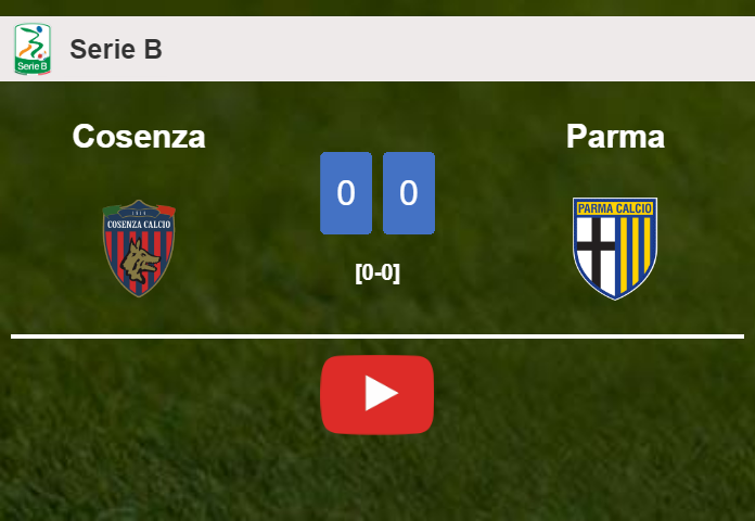 Cosenza stops Parma with a 0-0 draw. HIGHLIGHTS