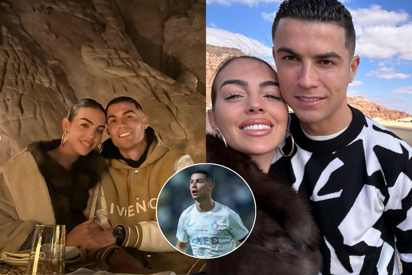 Cristiano Ronaldo And His Partner Georgina Rodriguez Explore Ancient Alula