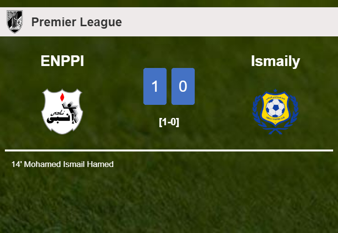 ENPPI conquers Ismaily 1-0 with a goal scored by M. Ismail