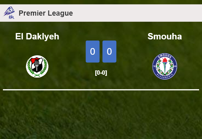 El Daklyeh draws 0-0 with Smouha on Friday