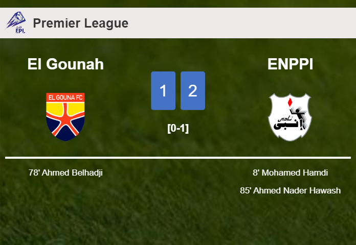 ENPPI snatches a 2-1 win against El Gounah
