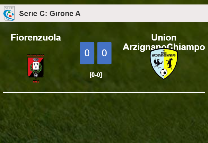 Fiorenzuola draws 0-0 with Union ArzignanoChiampo on Friday