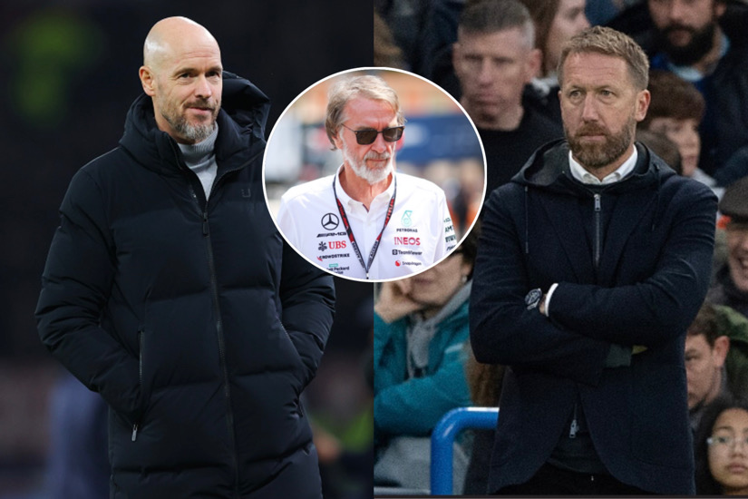 Graham Potter Was Considered A Potential Replacement For Erik Ten Hag At Manchester United