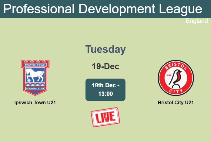 How to watch Ipswich Town U21 vs. Bristol City U21 on live stream and at what time