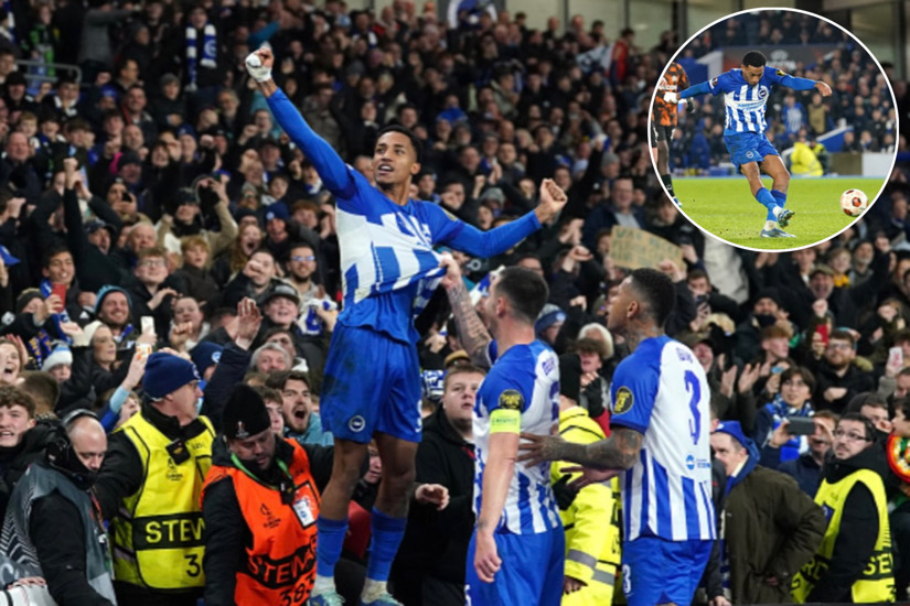 Joao Pedro's Late Heroics Propel Brighton Into Europa League Last 16