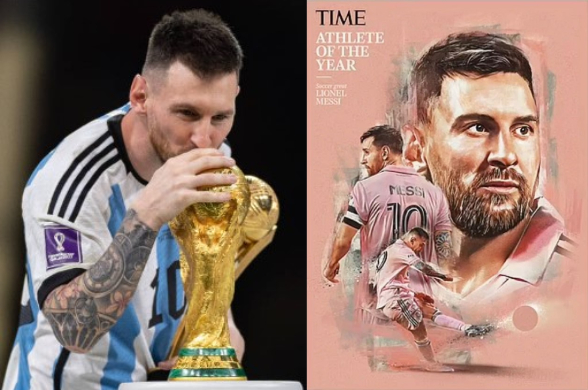 Lionel Messi Becomes First Footballer To Become Time's Athlete Of The Year