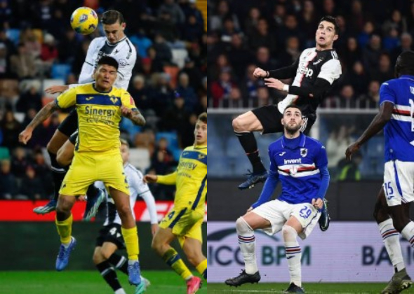 Lorenzo Lucca Recreates Cristiano's Iconic High Header Goal