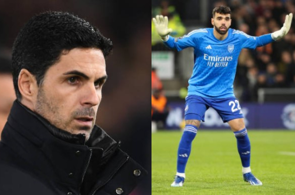 Mikel Arteta Refuses To Comment On David Raya's Performance