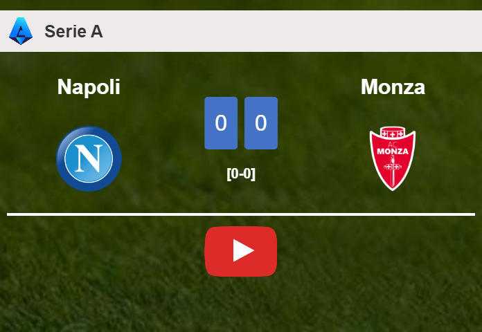 Napoli draws 0-0 with Monza with Matteo Pessina missing a penalty. HIGHLIGHTS